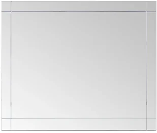 vidaXL Lustro ścienne, 80 x 60 cm, szkło - Lustra - miniaturka - grafika 2