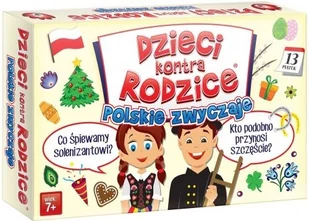 Kangur Dzieci kontra Rodzice Polskie Zwyczaje gra karciana - Gry planszowe - miniaturka - grafika 2