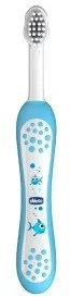 Chicco Oral Care szczoteczka do zębów dla dzieci 6 m + Blue Etra Soft Bristles - Szczoteczki do zębów dla dzieci - miniaturka - grafika 3