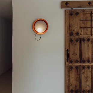 Milan Iluminación Wire kinkiet 38 cm miedziany metallic - Lampy ścienne - miniaturka - grafika 2