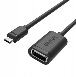 Unitek przewód OTG USB 2.0 AF do microUSB BM - Adaptery i przejściówki - miniaturka - grafika 3
