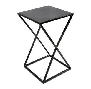 Nowoczesny kwietnik stojący 40 cm czarny 10-1365/40/czarny - Kwietniki - miniaturka - grafika 2