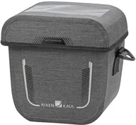 Sakwy rowerowe - KlickFix KlickFix Aventour Compact Waterprof Handlebar Bag, szary  2022 Torby na kierownicę 0272W - miniaturka - grafika 1