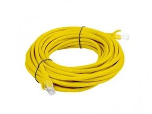 Lanberg Patch cord kat.5E 5M żółty PCU5-10CC-0500-Y - Patchcordy - miniaturka - grafika 3