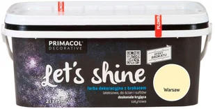 Primacol Farba dekoracyjna Let's shine Warsaw 2 l - Farby wewnętrzne Primacol Farba dekoracyjna Let's shine Warsaw 2 l - Farby wewnętrzne - miniaturka - grafika 1