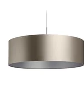 Oprawy, klosze i abażury - Redlux Rendl RON 60/19 abażur Monaco szara/srebrne PCV max 23W R11584) Rendl - miniaturka - grafika 1