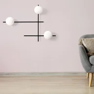 Lampy ścienne - Sforzin Lampa ścienna Mikado, ruchoma, 3-punktowa - miniaturka - grafika 1