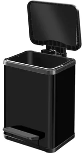 Hailo Kosz na śmieci z pedałem Oko Uno Plus, rozmiar M, 17 L, czarny Werk (0619-260) - Kosze na śmieci - miniaturka - grafika 2