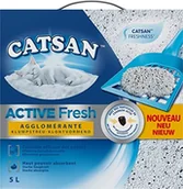 Żwirek dla kotów - Catsan Active Fresh żel dla kotów z kontrolą zapachu, 5 l - miniaturka - grafika 1