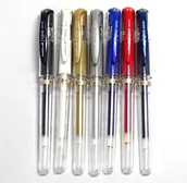 Pióra kulkowe - uni-ball Uni-Ball Signo Broad UM-153 Gel Ink Pen, zestaw 7 Colors (japan import) [komainu-DOU Original Package] by Uni-Ball UM-153 - miniaturka - grafika 1