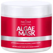 Maseczki do twarzy - FARMONA PROFESSIONAL Farmona ALGAE MASK Liftingująca maska algowa z jadem węża 160g ALG0007 - miniaturka - grafika 1