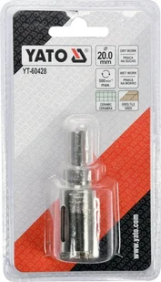 Yato WIERTŁO DO GRESU 20MM DO WIERCENIA NA MOKRO I NA SUCHO YT-60428 - Wiertła - miniaturka - grafika 3