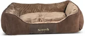 Legowiska dla psów - Scruffs Chester Box Legowisko - Czekoladowy - Rozm.Xl - miniaturka - grafika 1