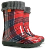 Buty dla dziewczynek - Demar Kalosze dziecięce HAWAI LUX PRINT AD (28-35) - Duża 0049AD - miniaturka - grafika 1