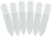 Akcesoria do paznokci - Pilnik do paznokci z przezroczystego szkła TS 6 pieces TSX6 - miniaturka - grafika 1