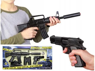 Gonher 446 6 Zestaw Policyjny 5 Elementów Puli - Zabawy w naśladowanie dorosłych - miniaturka - grafika 2