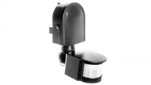 F&F Detektor ruchu DR-05 czarny 180° , 24V, DR-05B-24V - Czujniki ruchu i zmierzchu - miniaturka - grafika 2