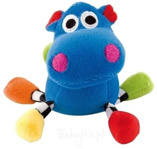 Canpol babies CANPOL WELUROWA ZABAWKA DŹWIĘKOWA ZWARIOWANE ZWIERZĄTKA CAN 2/284 - Maskotki i pluszaki - miniaturka - grafika 2