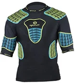 Rugby - Optimum Optymalne Men's Atomic-ochronna na ramię, czarny, L ATBBYL - miniaturka - grafika 1