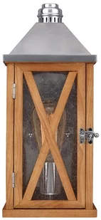 Elstead Lighting Kinkiet LUMIEREFE/LUMIERE/S2OAK IP44 - Lampy ogrodowe - miniaturka - grafika 2