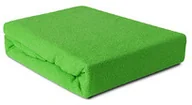 Prześcieradła - Darymex Prześcieradło Frotte z gumką zielona trawa 220x200 dx-220-pft-021 - miniaturka - grafika 1