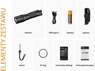 Fenix Latarka diodowa PD40R V2.0 039-449 - Latarki - miniaturka - grafika 16