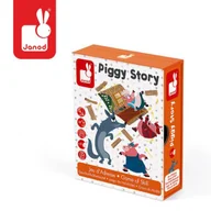 Gry planszowe - Janod gra zręcznościowa trzy świnki - miniaturka - grafika 1