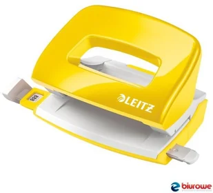 Leitz Dziurkacz Mini metalowy WOW żółty 10 lat gwarancji 10 kartek 50601016 - Dziurkacze - miniaturka - grafika 8