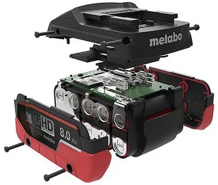Metabo Akumulator LiHD 8.0 Ah 625369000 625369000 - Akumulatory do elektronarzędzi - miniaturka - grafika 2
