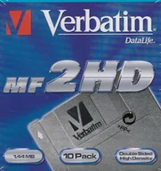 Pozostałe nośniki i napędy - Verbatim Nowe Dyskietki Mf 2HD 1,44MB op 10 sztuk - miniaturka - grafika 1
