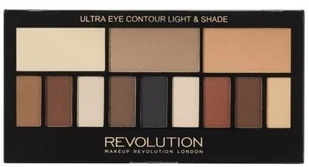 Makeup Revolution London Makeup Revolution London Ultra Eye Contour Light & Shade cienie do oczu 14 g dla kobiet 75039 - Pozostałe kosmetyki - miniaturka - grafika 2