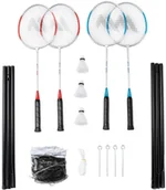 Badminton - Martes Zestaw rakiet 4RIVAL 72753-WHT RED B - miniaturka - grafika 1