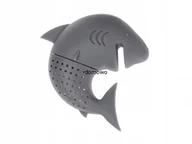 Zaparzacze i kawiarki - ZAPARZACZ SILIKONOWY DO HERBATY ZIÓŁ REKIN - miniaturka - grafika 1