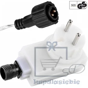 VOLTRONIC Świąteczny łańcuszek - gwiazdki - 61 diod LED ciepły biały + - Oświetlenie świąteczne - miniaturka - grafika 6