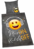Pościel - Klaus Herding GmbH Herding komplet pościeli 100% bawełna, bawełna renforcé szara - miniaturka - grafika 1