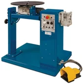 Stoły warsztatowe - 322 Schweibkraft Obrotowy stół spawalniczy z manualnym wychyleniem Schweibkraft nośność 360/180 kg średnica tarczy obrotowej 500 mm) 32278519 78519-uniw - miniaturka - grafika 1