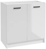 Szafki kuchenne - FIG Szafka kuchenna stojąca First 80 cm kolor biały - miniaturka - grafika 1