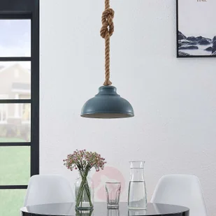 LINDBY Lindby Chaby beton lampa wisząca, 1-punktowa - Lampy sufitowe - miniaturka - grafika 3