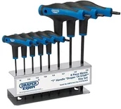 Klucze i nasadki - DRAPER Zestaw kluczy Expert, 8 sztuki, rączka Soft Grip "," T-, TX Star TTX/SG/8/B - miniaturka - grafika 1