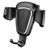 Uchwyty samochodowe do telefonów - Baseus Uchwyt samochodowy do telefonu grawitacyjny na kratkę (058894) - miniaturka - grafika 1