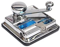 Pozostałe akcesoria barmańskie - OCB 16922 mikromatic Duo  papierosy stopfmaschine, chrom, srebrny, 15 x 15 x 10 cm 16922 - miniaturka - grafika 1