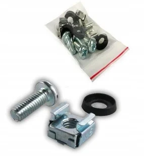 Intellinet Network Solutions Network Solutions zestaw montażowy śruba koszyczek podkładka 4szt szary 601948 - Szafy rack - miniaturka - grafika 2