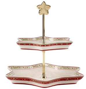 Villeroy & Boch Winter Bakery Delight Patera wysokość: 34 cm 14-8612-7882 - Tace i patery - miniaturka - grafika 3