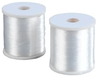 WENKO Nici do szycia przeźroczyste 2 sztuki WENKO 83710500 - Akcesoria i części do maszyn do szycia WENKO Nici do szycia przeźroczyste 2 sztuki WENKO 83710500 - Akcesoria i części do maszyn do szycia - miniaturka - grafika 1