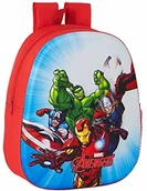 Plecaki - safta safta Uniseks, dziecięcy plecak M890, czerwony (czerwony) - M890 M890 - miniaturka - grafika 1