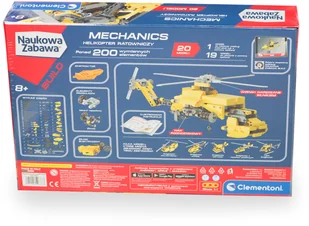 Clementoni Naukowa zabawa Laboratorium Mechaniki Helikopter ratowniczy 50687 50687 - Mały naukowiec - miniaturka - grafika 4