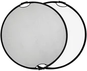 Blendy fotograficzne - Quadralite Blenda z uchwytem srebrno-biała 110cm 4793 - miniaturka - grafika 1