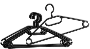 YORK Wieszak na ubrania YORK 067090 Czarny - Akcesoria i części AGD - miniaturka - grafika 2