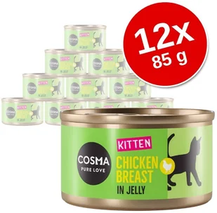 Cosma Original Kitten 12 x 85 g Pakiet mieszany - Mokra karma dla kotów - miniaturka - grafika 2