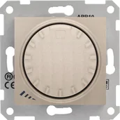 Wyłączniki światła i elektryczne - Schneider Sedna ściemniacz przyciskowo-obrotowy podtynkowy z funkcją łącznika schodowego RL40-1000W/60-600W bez ramki satyna SDN2200968 - miniaturka - grafika 1